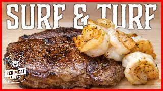 I cooked this Surf and Turf Recipe at 1500 F w/ INFRARED Grill, WOW!