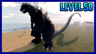 How Strong Is LEVEL 50 GODZILLA ULTIMA? - Roblox Kaiju Universe