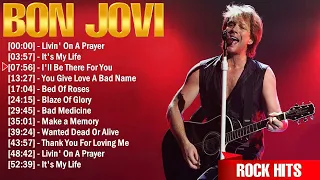 Bon Jovi Greatest Hits Ever ~ The Very Best Of Rock Songs Playlist Of All Time