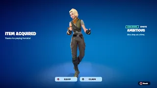 HOW TO GET AMBITIOUS EMOTE IN FORTNITE!