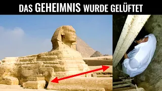 Geheime Fotos UNTER der Sphinx wurden VERÖFFENTLICHT! Versteckter Tunnel wird BESTÄTIGT!