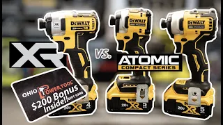 Dewalt XR vs Atomic Impact  Drivers