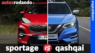 Comparativa NISSAN QASHQAI vs KIA SPORTAGE 2019 🚙🚗