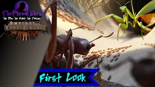 First Look - Empires Of The Undergrowth - Creepy Crawly!