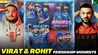 Virat Kohli & Rohit Sharma Friendship Moments REACTION |Respect between Virat & Rohit | The Reactors