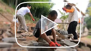 Young Man Returned Hometown Clean And Renovate Old House With Parent, Dig Wells And Build Ponds