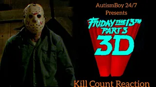 Friday The 13th part 3 [1982] Kill Count Reaction