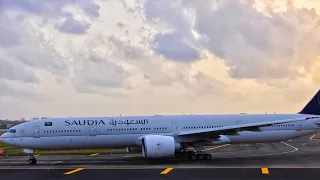 Evening Plane Spotting at Mumbai Airport - Runway 27 (Heavy Traffic)