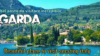 Garda, Lake Garda, Lago di Garda, Gardasee, Italy 4k, walking tour italy 4k HDR