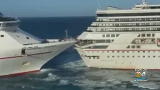 Several Injuries Reported After 2 Carnival Cruise Ships Collide In Mexico
