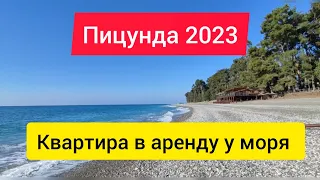 Квартира у моря в Пицунде. Аренда недвижимости в Абхазии. Пицунда 2023. Абхазия