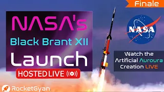 [Liftoff 1:44:04] NASA's Black Brant XII Rocket Launch LIVE | NASA Wallops Launch |Artificial Aurora