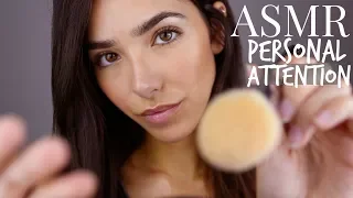 ASMR Closeup Personal Attention + Humming/Soft Singing