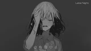 Sad Love Songs Playlist - Sad songs that make you cry for broken hearts - Slowed sad songs#latenight