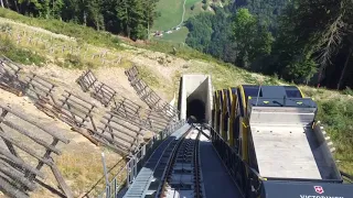 Steepest funicular railway on earth