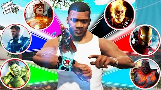 GTA 5 !! SHINCHAN & FRANKLIN REPAIRING AVENGERS NEW WATCH TO BECOME NEW AVENGER IN GTA 5 TAMIL