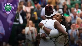 Serena and Venus Williams' best Wimbledon shots