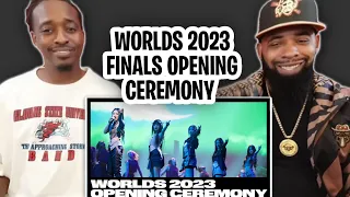 TRE-TV REACTS TO -Worlds 2023 Finals Opening Ceremony  ft. NewJeans, HEARTSTEEL, and more!!!