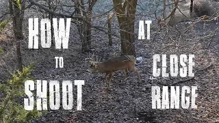 How to Shoot Deer at Close Range | Bowhunting from a Treestand