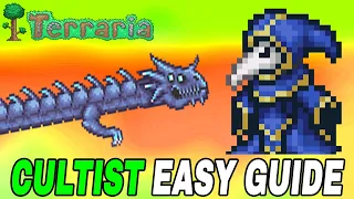 Terraria: How To Beat & Defeat Lunatic Cultist EASY Guide