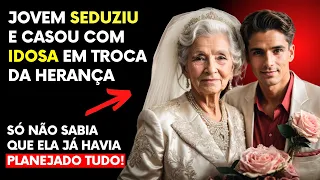 Casou com Idosa por Interesse, mas a Lição que Ela lhe Deu...