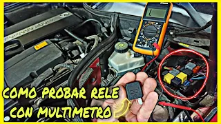 How to TEST a RELAY with MULTIMETER