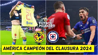 ¡AMÉRICA, BICAMPEÓN! Vence a CRUZ AZUL y GANA la 15 de LIGA MX. GOL de HENRY MARTÍN | Futbol Picante