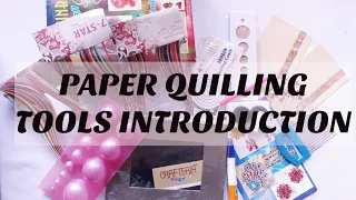 Introduction to Paper Quilling |Paper Quilling Tools|Tutorial 1