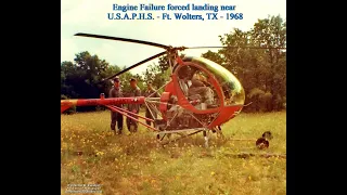 FLIGHT SCHOOL - TH-55 training - U.S. Army Primary Helicopter School at Ft  Wolters, TX - July 1968