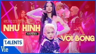 Như Hình Với Bóng - Suboi x Pháp Kiều cùng phần trình diễn chiếm mọi ánh nhìn | Rap Việt Live Stage