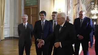 Mattarella incontra il Presidente del Consiglio dei Ministri ed altri membri del Governo (28.06.23)