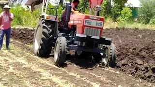 Low RPM test on lemken plough | Swaraj 855