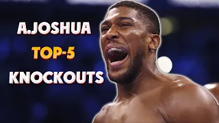 Anthony Joshua - TOP 5 KNOCKOUTS HIGHLIGHTS | BOXING FULL FIGHT HD (2023)