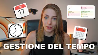 GESTIONE  DEL TEMPO ⏱️ - Come aumentare la PRODUTTIVITÀ✨