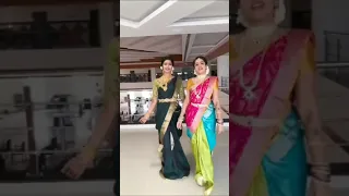 Vijay tv Pandavar illam serial actress cute expression dance Instagram | pandavar illam serial(4)