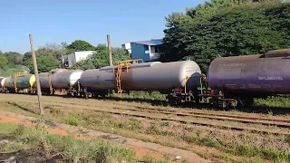 Trem tanqueiro em Hortolândia