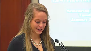 Larry Nassar says “I’m sorry” to victim as she addresses him