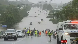 Weather Events - major flooding after ‘rain bomb’ (Australia) - BBC - 1st March  2022