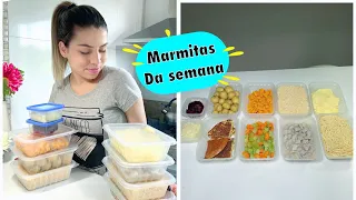 MARMITAS DE  ALIMENTAÇÃO  PARA SEMANA | PALOMA SOARES