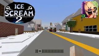 Ice Scream 2: Ice Scream 2 Horror Neighbourhood Full Game In Minecraft!