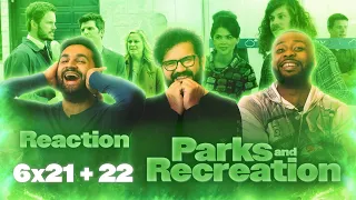 Parks and Recreation - 6x21 & 6x22 Moving up (Producer's Cut) - Group Reaction