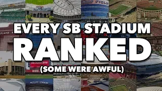 Every STADIUM to host a SUPER BOWL - RANKED