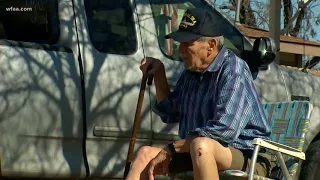 Veteran tries to fight off man who stole his truck