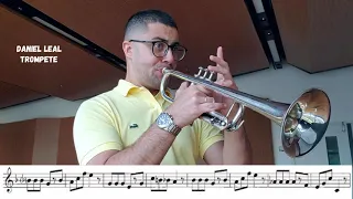 Arban's Complete Conservatory Method for Trumpet - #28 - Single tongue - Daniel Leal Trompete