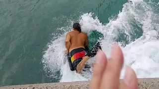 How to Bodyboard | Bodyboarding Combination | Reverse 360 spin to Forward 360 spin |