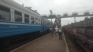 ЭР9Е-636 Одесса-Колосовка. станция Черноморская