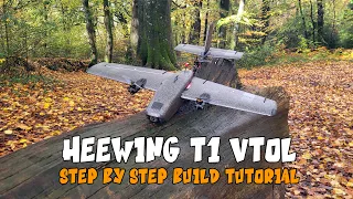 🛩️ Heewing T1 VTOL - Complete Step By Step Build And Programming Tutorial