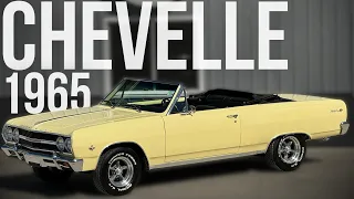 Top of The Line 1965 Chevelle Convertible for Sale at Coyote Classics