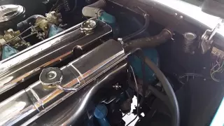 1954 Corvette is running once again.