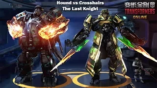 TRANSFORMERS Online 变形金刚 - Crosshairs vs Hound The Last Knight Skin Dual MVP Gameplay